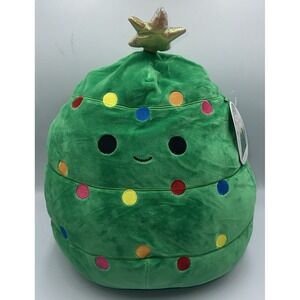 NWT!! Squishmallows 2021 Carol the Christmas Tree Kelly Toys 16"